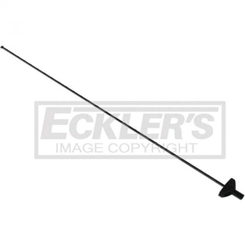 El camino antenna components mast, black, 1978-1987