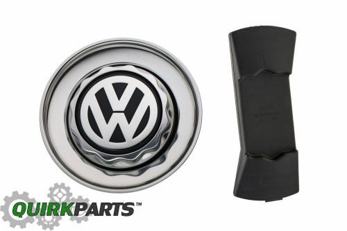 Vw volkswagen wheel center cap with key 1j0601149aanzr 4b0012219b oem new