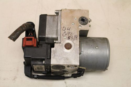 2004 gto ls1 6 speed abs module ebcm anit-lock pump used oem gm