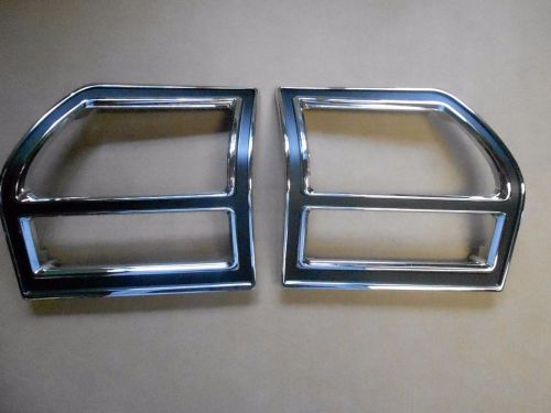 69 chevelle malibu taillight bezels tail light lamp bezel chevrolet 1969 new