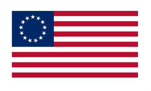 Betsy ross american flag usa united states vinyl decal bumper sticker car truck