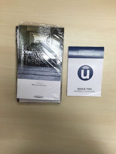 2016 chrysler 300 owners manual..new with case // all insert