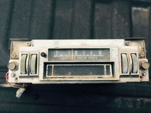 1969 dodge charger cornet plymouth belvedere satellite 8 track am radio