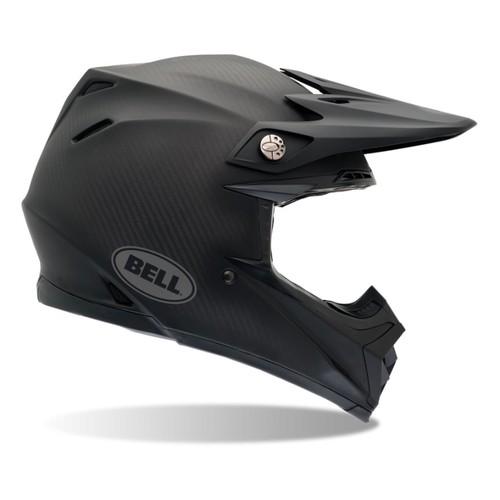 Bell moto-9 carbon solid mx/offroad helmet matte black