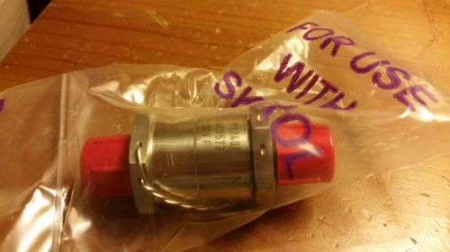 Hydraulic check valve p/n 99240/4c9572 rev f new sealed