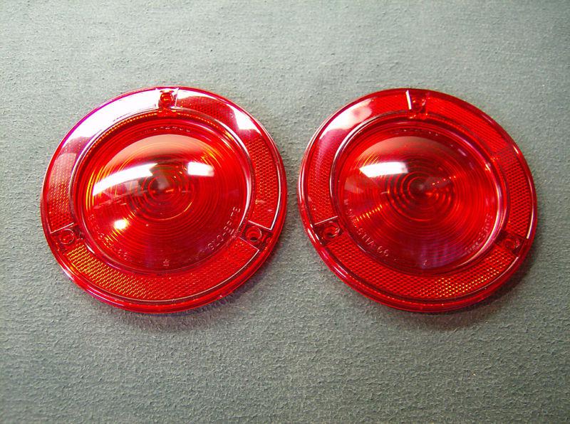 1961 62 63 64 65 66 67 68 69 international harvester tail light lenses pair new