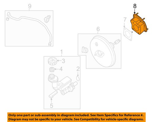 Nissan oem 07-12 versa-booster spacer 47211ax701