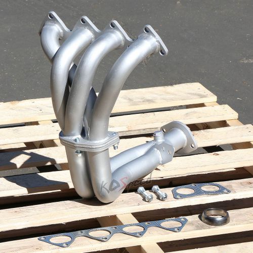 Jdm da db 4-2-1 coated steel racing header exhaust 92-93 acura integra b18 1.8