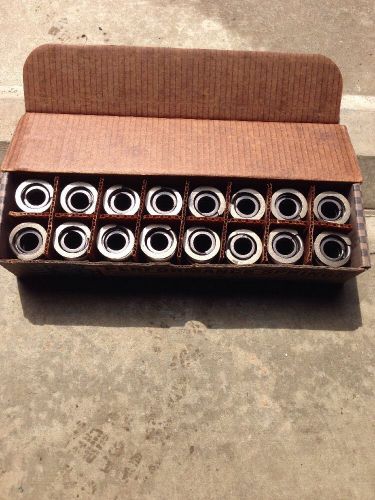 Psi 221024-16 pc valve springs 1.625&#034; double w/o damper.  coil bind 1.130