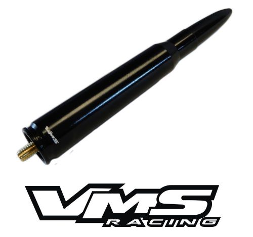 Vms racing billet 5.5&#034; 50 cal bullet antenna black for 00-06 toyota tundra