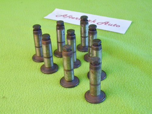 Lot of 9 nos hudson 300075 std valve tappets for 1948-55 hudson six