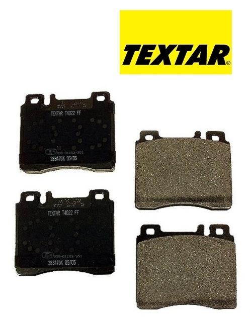 Textar premium front disc brake pads set 21303188 d786t