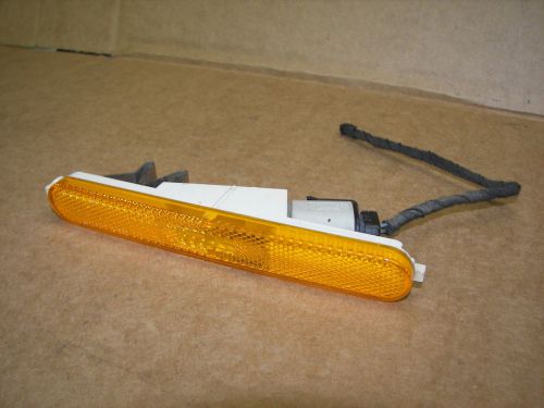 97-01 catera passenger right front marker light lamp bumper mounted w/ wire oem