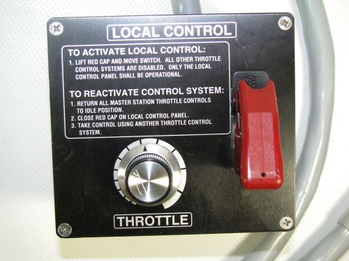 Detroit diesel ddec3 lcp local throttle control 31c-00491 rev d 23519570