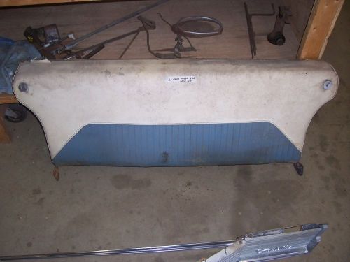 1955-1957 chevrolet belair 4 door station wagon interior rear upper seat frame