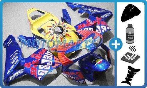 Bundle pack for honda cbr600rr 03 04 injection body kit fairing & windscreen ah