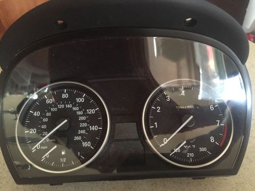 06/07 bmw e-90 instrument cluster speedometer