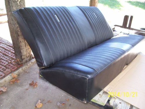 69 torino original black rear seat look  428 cj scj