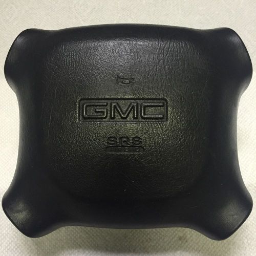 98-02 gmc sierra driver side air bag oem single mode (black)