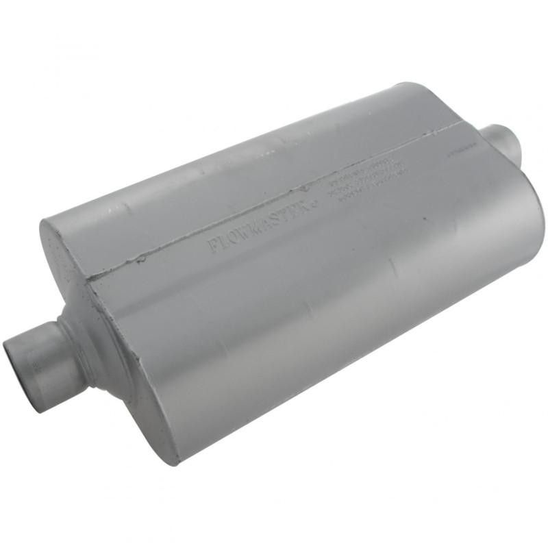 Flowmaster super 50 muffler - 2.50 center in / 2.50 center out - mild sound