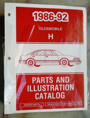 1986 87 88 1989 1990 1991 1992 oldsmobile delta 88 parts &amp; illustration catalog