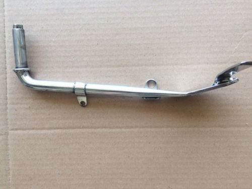 Harley touring flhr flht flhx fltr chrome side jiffy kick stand oem stock