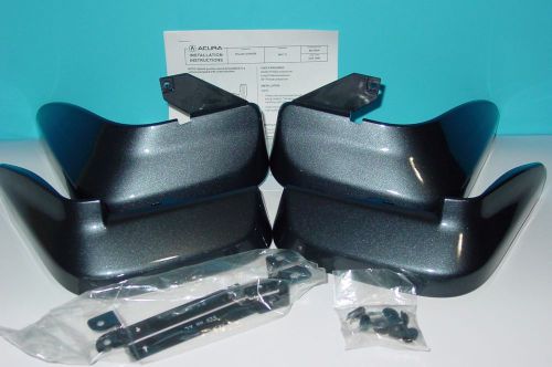 Acura tl base full set painted mud flaps splash guards 2007-2008