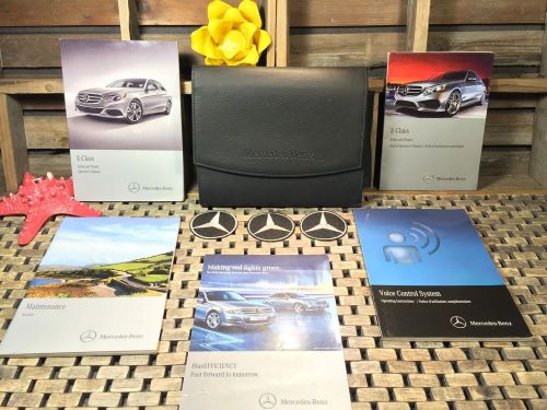 2014 mercedes e350 e550 e63 sedan owners manual set ((buy oem)) mint 2nd edtion