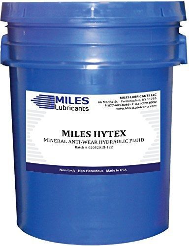 Miles lubricants hytex - 46 anti-wear hydraulic fluid, 5 gal. pail