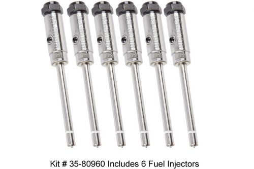 New set of 6 diesel pencil fuel injector nozzles fits caterpillar cat 3406b