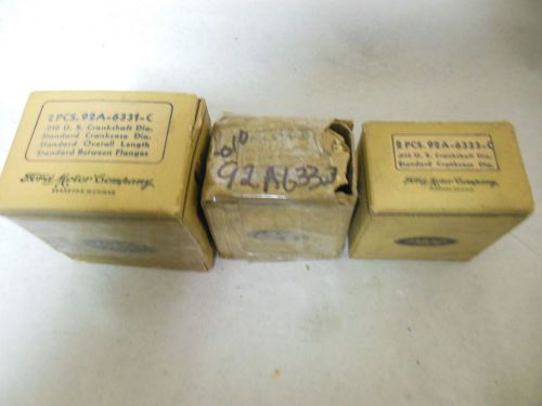 1940 ford nos 60 hp engine main bearings 0.010 undersize complete set