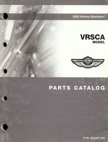 2003 harley vrod parts catalog 99457-03