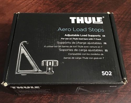 Thule 502 aero load stops adjustable support new in box never opened set of 4