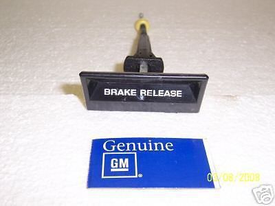 Emergency brake handle nos gm 1978 - 1987 el camino  monte carlo malibu gm1260