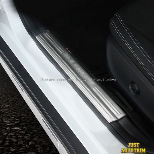 Inside door sill scuff plate guards for 2015-2017 benz gla