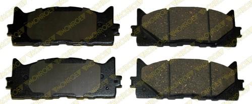 Monroe gx1222 brake pad or shoe, front-monroe prosolution ceramic brake pad