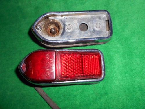 Jaguar xj 6 / xj 12 used original lucas rear side marker light and housings