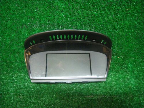 2004 bmw 530i e60/e61 oem dash instrument vdo radio display info cluster