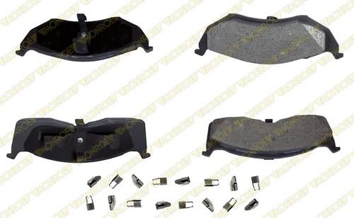 Monroe gx591 brake pad or shoe, front-monroe prosolution ceramic brake pad