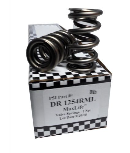 Psi dr1254rml max life drag race dual valve spring 1.520&#034; .900&#034; max lift set/16