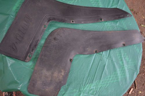 1987-1999 yamaha big bear 350 - rear fender flaps