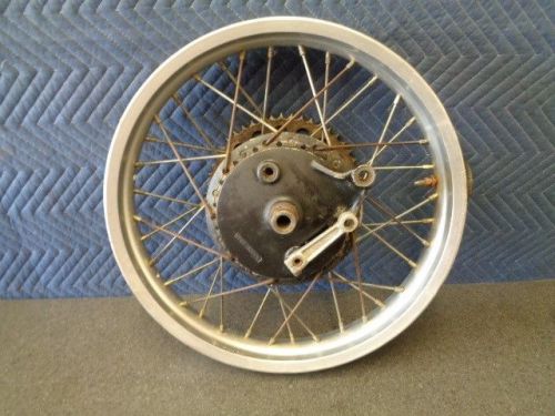 Ahrma kawasaki kdx 250 rear wheel &amp; hub  783