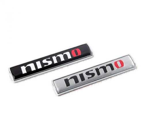 2pcs car fender emblem sport car sticker decoration for nissan tiida teana livna