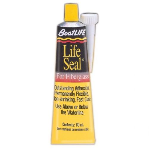 Boatlife life seal silicone &amp; polyurethane sealant 2.8 oz tube white