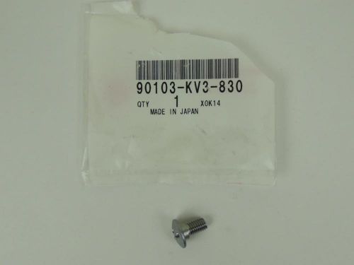 90103-kv3-830 nos honda screw a 2001 xr100r 2003 2004 2005 crf230rf y1441