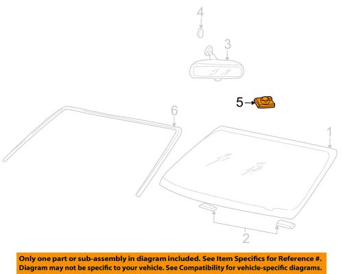 Ford oem windshield-compass 6l2z19a548a