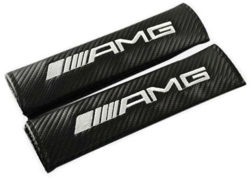 New mercedes benz car seat belt cover pads shoulder cushion for m.benz amg 2pcs