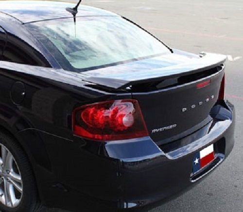 Factory painted rear trunk spoiler for dodge avenger 2011-2014