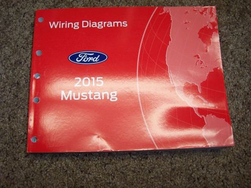 2015 ford mustang electrical wiring digram manual gt v6 v8 4cyl 3.7l 2.3l 5.0l