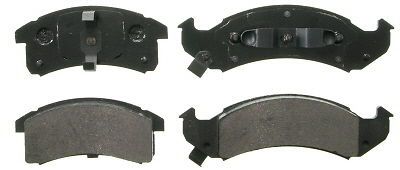 Disc brake pad-quickstop front wagner zx623